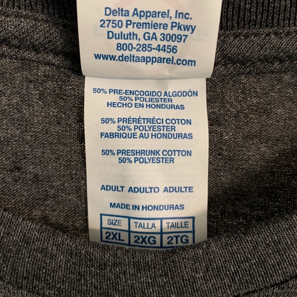 *NEW* Dk Gray Merry Christmas T-Shirt Size 2XL - Picture 5 of 5